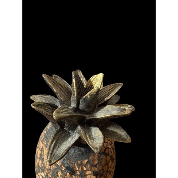 7" Pineapple Mosaic Crackle Table Decorative Accent Table Lamp - Picture 10 of 10